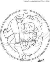 anthro bondage bound eeveelution female hitori09 inside_poke_ball monochrome nintendo nipples pokémon_(species) poke_ball pokemon pokemon_xy sylveon text video_games watermark