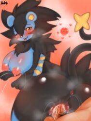 luxray from nintendo by wonkake