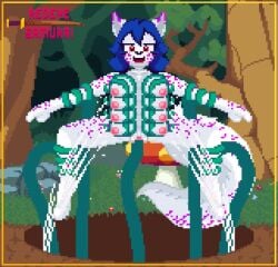 ahe_gao animated anthro anthro_penetrated cum cum_inside furry lactation mp4 multi_breast pixel_art project_x_love_potion_disaster redeye_samurai_(artist) sound tagme tentacle tentacle_sex vaginal_penetration video