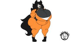 big_breasts breasts chubby cleavage female furry huge_breasts mad_n_evil scp-1471 scp-1471-a scp_foundation tagme thick_thighs wide_hips