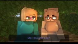 1boy 3d 3girls animated big_breasts bouncing_breasts cowgirl_position cum cum_in_pussy cum_inflation cum_inside kane_(kanefox) kaneefox male_pov mine-imator minecraft pov public_sex sound tagme vaginal_penetration video