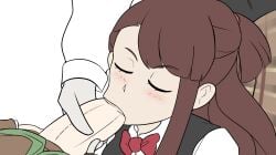 akko_kagari applesoda atsuko_kagari blowjob blowjob_face diana_cavendish little_witch_academia penis penis_lick sucy_manbavaran