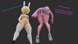 3d adventure_time ass breasts chubby female femdom fionna_and_cake fionna_campbell fionna_the_human_girl futanari heperson high_heels huge_ass huge_breasts kneehighs kneesocks lingerie princess princess_bubblegum thick thick_ass thick_thighs thighhighs thighs