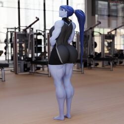 1girls 3d activision amelie_lacroix ass big_ass big_breasts big_thighs blizzard_entertainment blue-skinned_female blue_body blue_skin breasts bubble_ass bubble_butt bust busty chest curvaceous curves curvy curvy_figure female female_only hips hourglass_figure huge_ass huge_breasts large_ass legs mature mature_female muscular muscular_female overwatch overwatch_2 slim_waist thick thick_ass thick_hips thick_legs thick_thighs thighs voluptuous voluptuous_female vonsvaigen waist wide_hips wide_thighs widowmaker