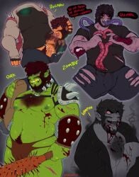 2d 2d_(artwork) 2d_artwork blue_eyes brown_hair chest chest_hair chest_tuft facial_hair hairy hairy_chest hairy_male kyle_langdon_(sabbasarts) male muscular muscular_male sabbasarts tagme thick thick_ass thick_body thick_thighs
