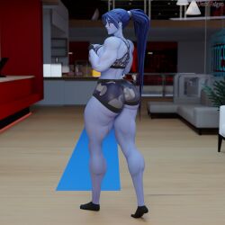 1girls 3d activision amelie_lacroix ass big_ass big_breasts big_thighs blizzard_entertainment blue-skinned_female blue_body blue_skin breasts bubble_ass bubble_butt bust busty chest curvaceous curves curvy curvy_figure female female_only hips hourglass_figure huge_ass huge_breasts large_ass legs mature mature_female muscular muscular_female overwatch overwatch_2 slim_waist thick thick_ass thick_hips thick_legs thick_thighs thighs voluptuous voluptuous_female vonsvaigen waist wide_hips wide_thighs widowmaker
