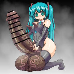 1futa areolae armpit_hair balls bar_censor big_areola big_balls big_breasts big_cock big_nipples big_penis big_testicles blue_eyes blue_hair breasts censored clothed clothing cock dick dickgirl erect_nipple erect_nipples erect_penis erection excessive_pubic_hair futa_only futanari hatsune_miku intersex light-skinned_futa light-skinned_futanari long_hair long_penis nipples penis pubic_hair scrotum solo solo_futa testicles urethra uzukumaru veiny_balls veiny_penis vocaloid
