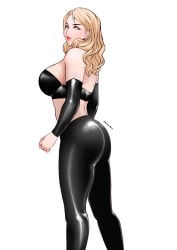 aphrodite armwear big_ass big_boobs big_breasts big_butt blonde_female blonde_hair bubble_ass bubble_butt busty busty_female commission fit_female jnsdh latex leather leggings looking_at_viewer oc original original_character pale-skinned_female pawg shiny_clothes sith sith_empress sith_lady star_wars star_wars:_the_old_republic star_wars_legends thick thick_ass thick_legs thick_thighs tight_clothing tight_pants tube_top tubetop villain villainess voluptuous_female white_eyes wide_hips
