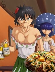 2girls big_breasts cockstar_studios cyborg_noodle fifa gorillaz mexico noodle_(gorillaz) world_cup