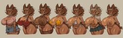 earrings huge_areolae huge_breasts oc spicyfuse