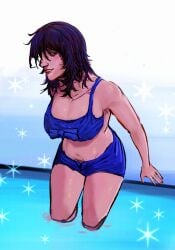 1girls anya_(mouthwashing) big_boobs big_breasts black_hair black_hair_female boobs breasts clothed clothed_female female_focus female_only large_boobs large_breasts light-skinned_female light_skin mouthwashing mouthwashing_(game) solo solo_female solo_focus video_game_character