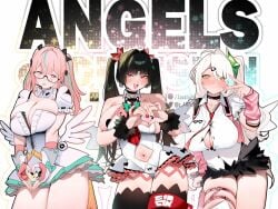angels_of_delusion astra_yao costume_switch long_hair multiple_girls tsukishiro_yanagi yixuan_(zenless_zone_zero) zenless_zone_zero