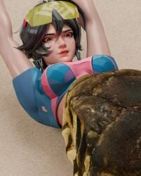 jubilee jubilee_(marvel_rivals) marvel_rivals snake_vore vore