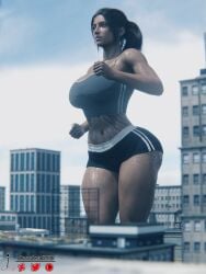 1girls 3d big_ass big_breasts breasts bust busty curvaceous curvy curvy_figure female female_focus giantess hips hourglass_figure huge_ass huge_breasts jessicagts large_ass large_breasts legs light-skinned_female light_skin macro macro_female mature mature_female original original_character slim_waist tall tall_female thick thick_hips thick_legs thick_thighs thighs voluptuous waist wide_hips