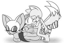 anal ass breasts cum cum_in_ass polarplunge rouge_the_bat sonic_(series) tails