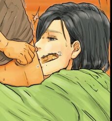 cheating_wife cock_gobble cock_hungry cum_draining cum_milking fellatio imminent_ejaculation kuroneko_smith obaa-san_no_karada_ga_kimochi_yosugiru_kara