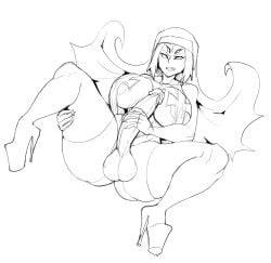 1futa aged_up angry angry_masturbation balls big_balls big_breasts big_penis breasts clothed clothing dc_comics erection futa_only futanari high_heel_boots high_heels huge_breasts huge_cock humanoid humanoid_penis masturbation mostly_nude multi_eye nun penis raven_(dc) smooth_balls smooth_penis solo teen_titans thecon thick_thighs thigh_boots