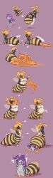 abdomen_vore bee_girl cat_girl catgirl confused digestion_noises female goo_creature honey honey_girl loliswitch multiple_preds oral_vore rebirth same_size_vore sequence soft_vore species_transformation tail_vore transformation unwilling unwilling_prey unwilling_vore vore
