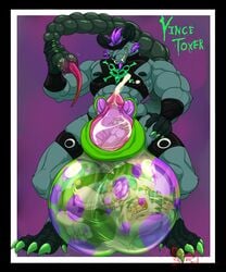 2018 5_fingers abs anthro anthro_on_anthro armor balls biceps big_balls big_penis black_nose blindfold blue_hair blue_skin bracers canine capcom claws closed_eyes cock_vore cum cumshot darkstalkers duo ejaculation forced gallon gloves_(marking) green_skin grin hair huge_balls hungothenomster hyper hyper_balls invalid_tag jon_talbain lasher_rat male male_only mammal mane markings mostly_nude multicolored_hair multicolored_skin muscular muscular_male naked nipples nude open_mouth orgasm pecs penis post_vore precum purple_hair rat rodent scorpion_tail sharp_teeth smile standing story story_in_description straps teeth translucent_skin two_tone_hair two_tone_skin unusual_penis video_games vince_toxer vore were werewolf whiskers white_hair white_skin wolf x-ray