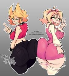 cassandra (newgrounds) from friday night funkin by st4rcannon