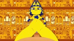 animal_crossing animated ankha_(animal_crossing) minus8 tagme video zone