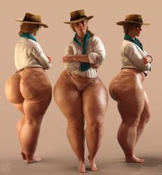 1girls 3d 3d_model 3d_render ass barefoot big_ass big_butt big_thighs blonde_female blonde_hair blonde_hair_female bottom_heavy bubble_ass bubble_butt butt cowgirl cowgirl_hat cowgirl_outfit curvaceous curvaceous_ass curvaceous_body curvaceous_female curvaceous_figure curvaceous_hips curvaceous_thighs curves curvy curvy_body curvy_female curvy_figure curvy_hips curvy_thighs fat_ass fat_butt feet female female_only grimmspring hat huge_ass huge_butt huge_thighs massive_ass massive_butt massive_thighs pawg plump plump_ass plump_butt plump_thighs red_dead_redemption_(series) red_dead_redemption_2 sadie_adler scarf thick thick_ass thick_butt thick_hips thick_thighs thong thong_panties video_game video_game_character video_game_franchise video_games voluptuous voluptuous_female western white_body white_skin wide_ass wide_hips wide_thighs