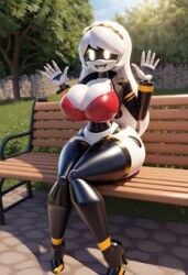 ai_generated big_breasts breasts female female_only murder_drones v_(murder_drones)