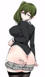 ass_focus hourglass_figure relaxjon solo_female sousou_no_frieren ubel_(sousou_no_frieren)