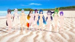 3d 9girls akuma_nihmune bao_(vtuber) beach big_ass big_breasts breasts casual_nudity group group_nudity group_picture harem haruka_karibu indie_virtual_youtuber indie_vtuber koikatsu melody_(projektmelody) multiple_girls nude nude_beach nude_female projektmelody public_nudity shylily silvervale sinder_(vtuber) snuffy tongue_out veibae virtual_youtuber vshojo vtuber