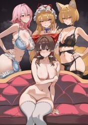 1girl3futas 1girls 3futas 3futas1girl 4girls :q alternative_version animal_ears bulge bulge_through_clothing bulge_through_panties bulge_through_underwear bulging_penis clothes_too_small clothing_too_small dialogue female fox_ears fox_girl fox_tail fox_tails foxtail frills frilly_bikini frilly_bra frilly_clothing frilly_panties frilly_underwear futa/female futa_bulge futa_gangbang futa_milf futa_on_female futa_with_female futanari futanari/female futanari_bulge futanari_milf futanari_on_female gynomorph gynomorph/female gynomorph_milf gynomorph_on_female gynomorph_with_female hair_accessory hair_bow hair_ornament hairbow hakurei_reimu imminent_gangbang imminent_sex intersex intersex/female intersex_milf intersex_on_female intersex_with_female kemonomimi kitsune milf mob_cap mostly_naked mostly_naked_female mostly_nude mostly_nude_female multiple_futa multiple_futanari multiple_futas multiple_tails no_dialogue no_text no_text_version older_female older_female_and_younger_female older_female_younger_female older_futa older_futa_and_younger_female older_futa_younger_female older_futanari older_futanari_and_younger_female older_gynomorph older_intersex panties_too_small penis_bulge ran_yakumo reimu_hakurei saigyouji_yuyuko stockings stockings_only surrounded text textless textless_version thigh_highs thigh_highs_only thighhighs thighhighs_only touhou wujack wujack2211 yakumo_ran yakumo_yukari yukari_yakumo yuyuko_saigyouji