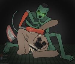 ambiguous_consent anal anal_sex animatronic anthro anthro_male anthro_on_anthro anthro_only bent_over bigger_penetrating bigger_penetrating_smaller bolts bone_tail bones brown_body brown_fur cock damaged damaged_body dark_lighting dick digital_media_(artwork) dubcon dubious_consent epitome_popgoes fazbear_fanverse felixmcfurry first_porn_of_character fist functionally_nude functionally_nude_male fur furry furry_male furry_only gay gay_sex genital_fluids genitals glowing_eyes grabbing_tail green-eyed_male green_body green_eyes green_eyes_male grey_penis hat hat_only heartless_popgoes hole_(anatomy) injured internal_view larger_penetrating larger_penetrating_smaller m/m male male/male male_anthro male_furry male_on_male male_only missing_accessory missing_ear mustelid naked no-human no_eyes no_human no_humans no_snout non-human non-human_only nude nudity on_floor on_ground only_furry only_male penetration penis penis_size_difference png popgoes popgoes_(character) popgoes_2:_the_dead_forest possible_rape precum red_hand rib_cage ribcage robot scratch_mark scratch_marks sex size_difference skeleton skull skull_head smaller_penetrated tail tail_grab tiled_floor top_hat top_hat_only tophat video_games weasel wire wires