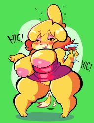 isabelle (animal crossing) from animal crossing by sabs