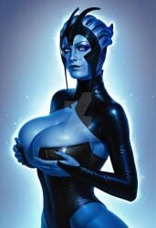 asari from bioware by supergirlfan191
