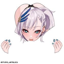 pavolia reine from hololive by blanc (studio artblock)