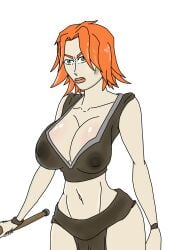 big_breasts big_nipples clash_(series) clash_of_clans clash_royale female ginger tagme valkyrie_(clash_of_clans) valkyrie_(clash_royale) white_skin white_skinned_female