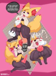 2boys anal animal_genitalia animal_penis anthro big_ears big_penis braixen canine_penis cum cumshot drooling duo ejaculation erection feet femboy fluffy fox furry gay girly half-closed_eyes handjob heart human interspecies kemono knot large_ass large_penis male male_only nintendo open_mouth orgasm original_character paws penis penis_grab pink_background pokémon_(species) pokemon pokemon_(species) pokemon_xy saliva sex seyferwolf solo_focus spoken_heart text thick_thighs veins veiny_penis video_games watermark wide_hips yaoi