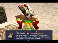 3d animated anju clothing comedy cucco_lady funny link link_(ocarina_of_time) lowres ocarina_of_time straight_hair the_legend_of_zelda