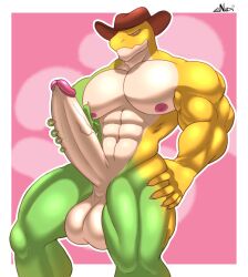 1boy 2024 abs anthro anthro_focus anthro_only anthro_solo balls big_balls big_cock big_penis claws completely_nude completely_nude_male cowboy cowboy_hat crocodile crocodilian crocodylid digital_drawing_(artwork) digital_media_(artwork) erect_penis erection finger_claws food glans grabbing_penis gummigoo_(the_amazing_digital_circus) handjob hat headgear headwear holding_penis humanoid_genitalia humanoid_penis jerking jerking_off jerkingoff large_penis living_candy living_food lizard long_penis male male_anthro male_focus male_only masturbation muscle muscles muscular muscular_anthro muscular_arms muscular_male navel nipples nude nude_male nudii pecs pectorals penile_masturbation penis penis_grab penis_out precum precum_drip reptile reptile_humanoid serious serious_look simple_background solo solo_anthro solo_focus solo_in_panel solo_male testicles the_amazing_digital_circus vein veiny_penis