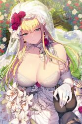 anime anime_style busty dress elf elf_female manga marriage slave_knight_of_the_elf