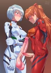 10s 2019 2futas allurmilk arm_grab artist_name asuka_langley_sohryu balls big_penis blue_eyes blue_hair blush bodysuit breasts breasts_apart cleavage clenched_hand clenched_teeth clothed clothes_writing clothing covered_erect_nipples cowboy_shot crying dated decensored dickgirl duo erect_nipples erect_nipples_under_clothes erection exposed_penis from_side futa_only futa_with_futa futanari gradient_background hair_between_eyes hairpods headgear huge_cock human humiliation impossible_bodysuit impossible_clothes intersex intersex_only jealous large_penis large_testicles light-skinned_futanari light_skin long_hair long_penis looking_at_another looking_away looking_down medium_breasts medium_penis mostly_clothed multiple_futa multiple_penises neon_genesis_evangelion nose_blush orange_hair penis penis_envy penis_size_difference pilot_suit plugsuit red_bodysuit red_eyes rei_ayanami short_hair simple_background size_difference skin_tight small_penis_humiliation smooth_balls standing sweat sweatdrop tears teeth testicles text third-party_edit trembling turtleneck two_side_up uncensored veins veiny_penis watermark white_bodysuit zheng