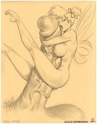 tinker bell from disney by julius zimmerman