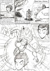 dragon_ball dragon_ball_super kefla son_gohan thewritefiction