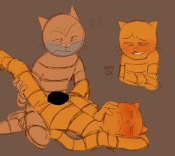 blushing confused_look dogman_(series) father_and_son grampa_(dogman) incest itchyyy petey_the_cat