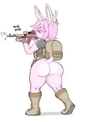 1boy anthro bottomless femboy furry fzst gay hispanic_youtuber janslobonejo pink_fur youtube youtube_hispanic