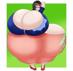 big_ass big_breasts breasts bubble_butt cleavage female female_only huge_ass huge_breasts nico_robin one_piece post-timeskip pregnant tagme thick_thighs user3345 wide_hips