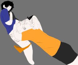 black_hair black_hair_male blonde_hair blonde_hair_male bottomless clothed clothed_male cuntboy dirk_strider eating_pussy glasses homestuck intersex interspecies john_egbert male molestation nonconsensual oral partially_clothed partially_clothed_male pussy rape shirt_only short_hair short_hair_male spiky_hair sunglasses sunglasses_on_head tears typsygnostalgia