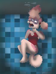 asphyxiation barefoot drowning furry skippyfox15117 tagme underwater