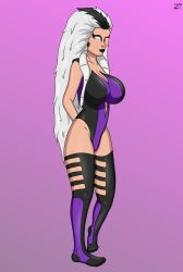 2024 comic curvaceous curvy curvy_figure female female_only mortal_kombat mortal_kombat_3 nude_pose_book page_27 page_number sindel solo solo_female solo_focus zzerotic