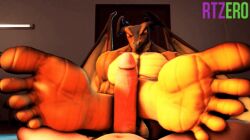 animated foot_fetish footjob gay hudson_(zp92) rtzero