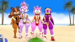 amy rose from sonic (series) by blueapple